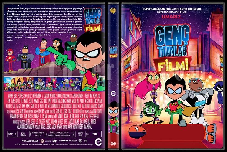 Teen Titans Go! To the Movies (Gen Titanlar Filmi) - Custom Dvd Cover - Trke [2018]-2jpg