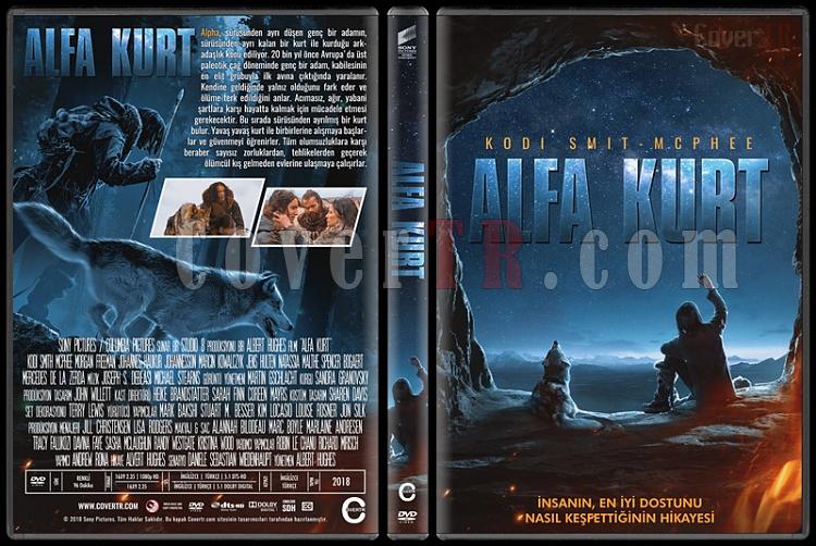 Alpha (Alfa Kurt) - Custom Dvd Cover - Trke [2018]-1jpg