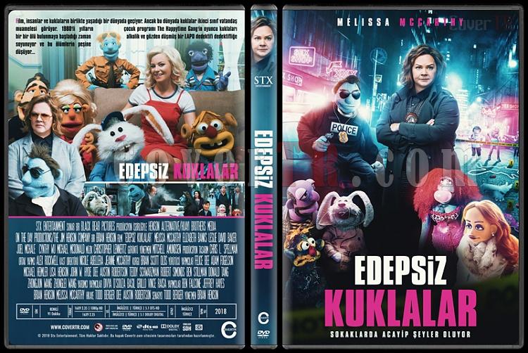 The Happytime Murders (Edepsiz Kuklalar) - Custom Dvd Cover - Trke [2018]-3jpg