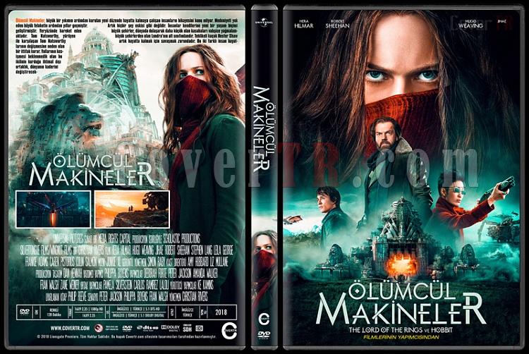 Mortal Engines (lmcl Makineler) - Custom Dvd Cover - Trke [2018]-2jpg