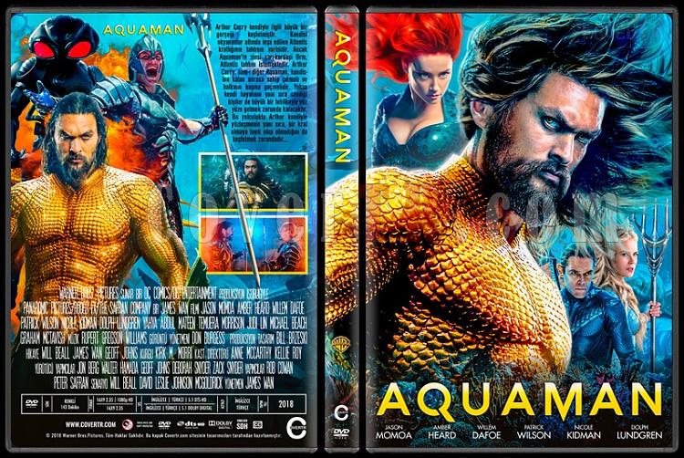 Aquaman - Custom Dvd Cover - Türkçe [2018]-1jpg