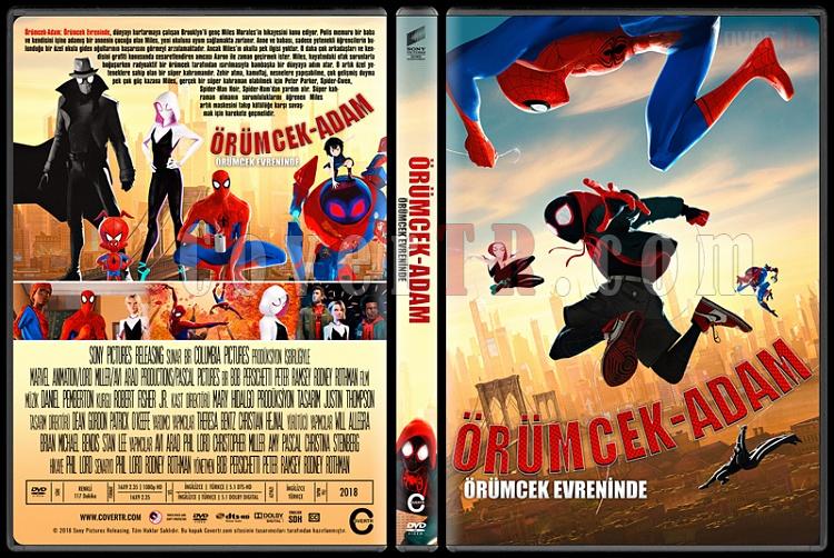 Spider-Man: Into the Spider-Verse (rmcek-Adam: rmcek Evreninde) - Custom Dvd Cover - Trke [2018]-01jpg