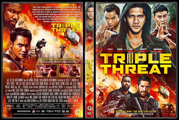 Triple Threat - Custom Dvd Cover - Trke [2019]-01jpg