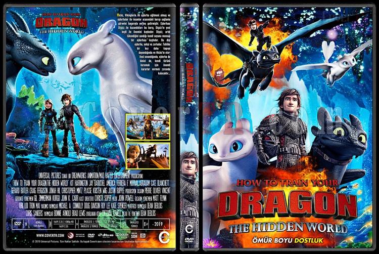 How to Train Your Dragon: The Hidden World (Ejderhan Nasl Eitirsin 3: Gizli Dnya) - Custom Dvd Cover - Trke [2019]-03jpg