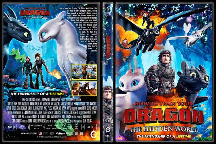 How to Train Your Dragon: The Hidden World (Ejderhan Nasl Eitirsin 3: Gizli Dnya) - Custom Dvd Cover - English [2019]-02jpg