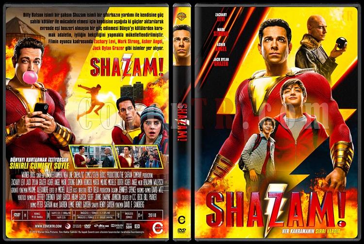 Shazam! (Shazam! 6 G) - Custom Dvd Cover - Trke [2019]-2jpg