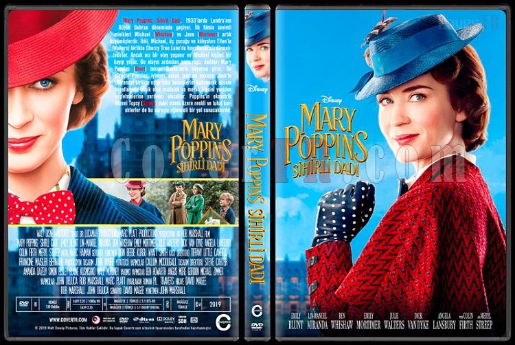 Mary Poppins Returns (Mary Poppins: Sihirli Dad) - Custom Dvd Cover - Trke [2018]-1jpg