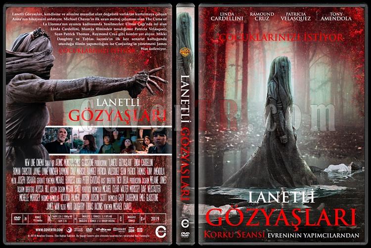 The Curse of La Llorona (Lanetli Gzyalar) - Custom Dvd Cover - Trke [2019]-02jpg