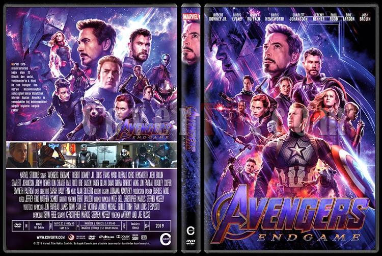 Avengers: Endgame - Custom Dvd Cover - Türkçe [2019]-02jpg