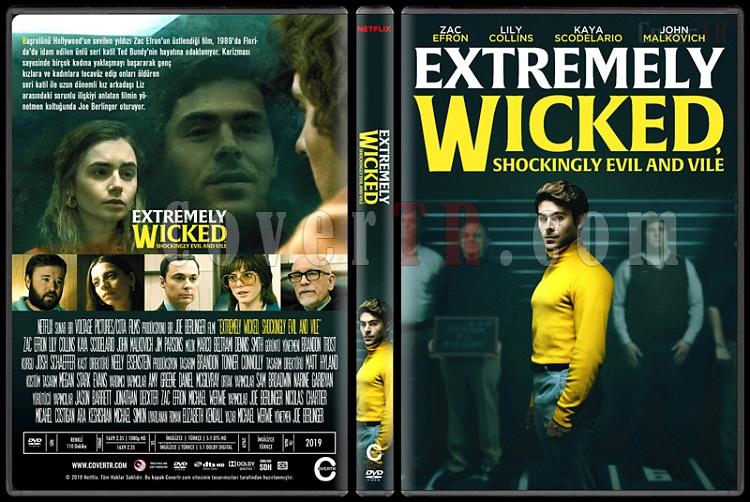 Extremely Wicked, Shockingly Evil and Vile - Custom Dvd Cover - Trke [2019]-2jpg