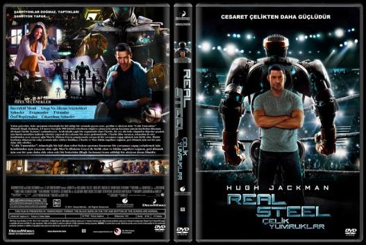 Real Steel (elik Yumruklar) - Custom Dvd Cover - Trke [2011]-celik-yumruklarjpg