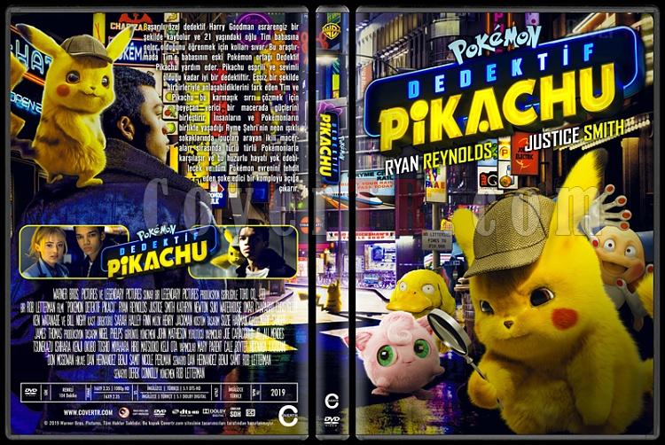 Pokmon Detective Pikachu (Pokmon Dedektif Pikachu) - Custom Dvd Cover - Trke [2019]-01jpg