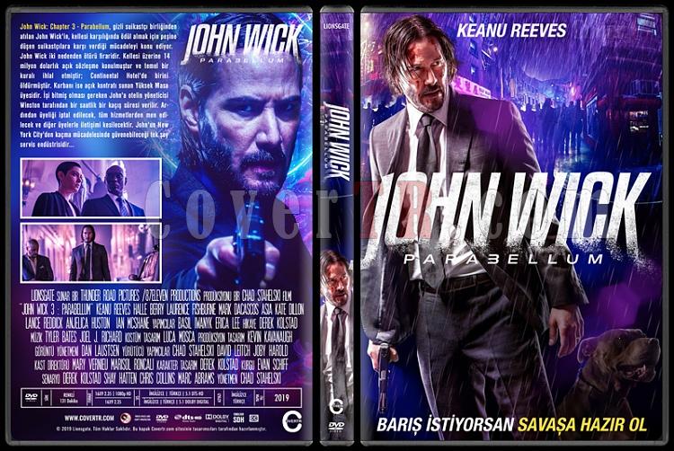 John Wick 3: Parabellum - Custom Dvd Cover - Trke [2019]-01jpg