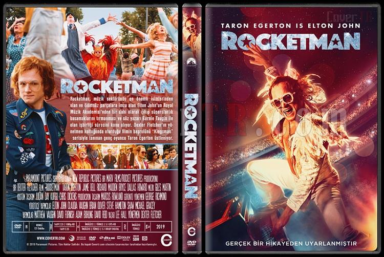 Rocketman - Custom Dvd Cover - Trke [2019]-001jpg