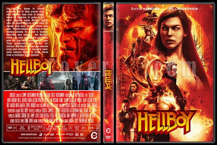 Hellboy - Custom Dvd Cover - Trke [2019]-01jpg