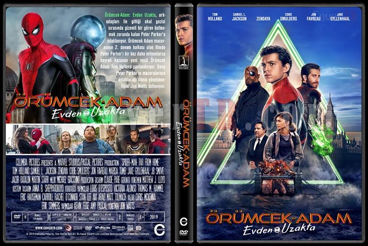 Spider-Man: Far From Home (rmcek-Adam: Evden Uzakta) - Custom Dvd Cover - Trke [2019]-3jpg