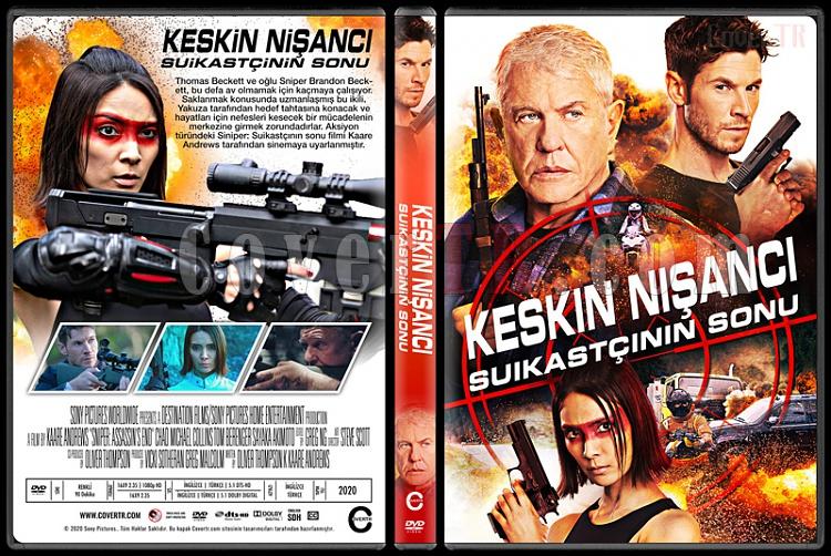 Sniper: Assassin's End (Keskin Nianc Suikastnn Sonu) - Custom Dvd Cover - Trke [2020]-2jpg