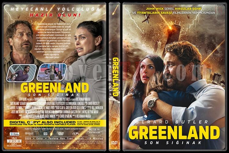 Greenland (Greenland: Son Sığınak) - Custom Dvd Cover - Türkçe [2020]-1jpg