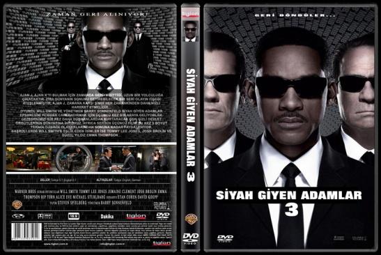 Men in Black 3 (Siyah Giyen Adamlar 3) - Custom Dvd Cover - Trke [2012]-ajpg