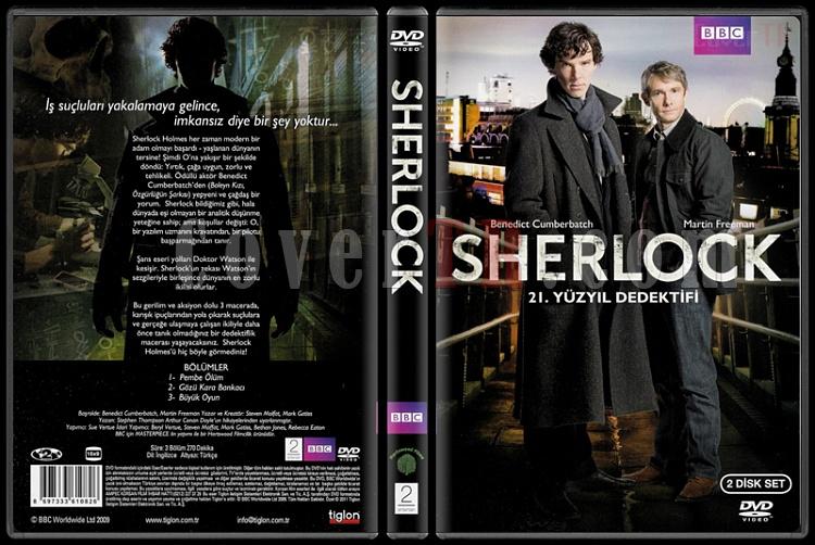 Sherlock (Season 1) - Scan Dvd Cover - Trke [2010-?]-sherlock_season_01jpg