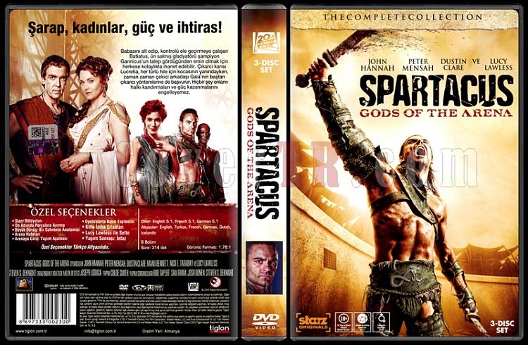 Spartacus: Gods of the Arena (Spartaks: Arenann lahlar) - Scan Dvd Cover - Trke [2011]-spartacus-gods-arena-scan-dvd-cover-turkce-2011jpg