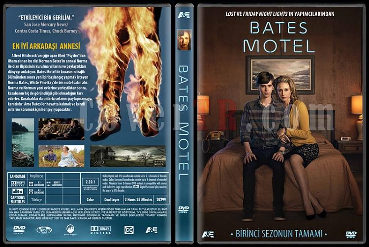 Bates Motel (Season 1) - Custom Dvd Cover - Trke [2013-?]-bmjpg