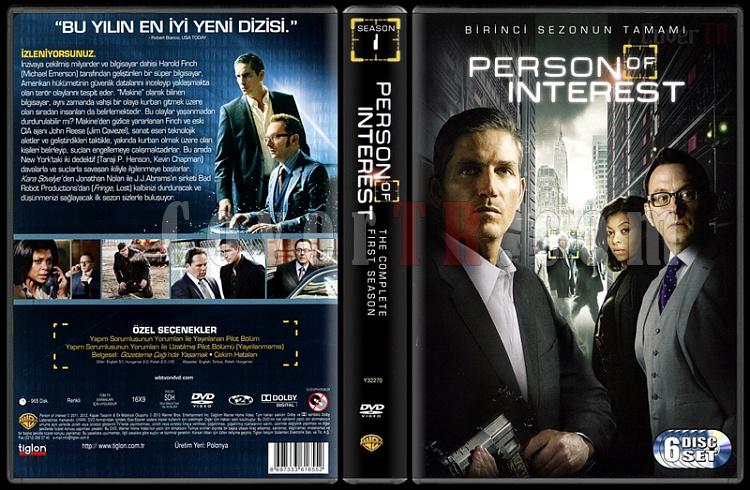 Person of Interest (Season 1) - Scan Dvd Cover Box Set - Trke [2011 -?]-person-interest-season-1-scan-dvd-cover-bo-set-turkce-2011-jpg