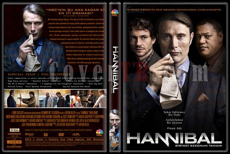 Hannibal (Season 1) - Custom Dvd Cover - Trke [2013]-izlemejpg