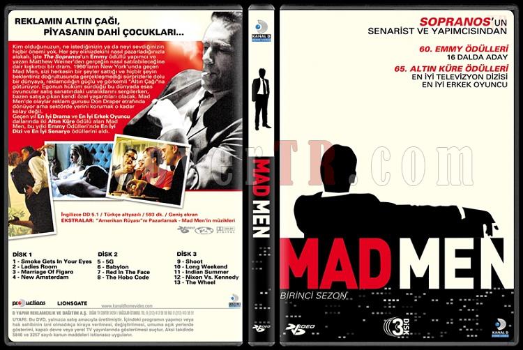 Mad Men (Season 1) - Scan Dvd Cover - Trke [2007-?]-mad-men-season-1jpg