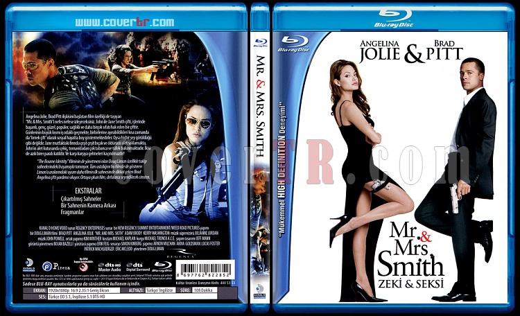 Mr And Mrs Smith (Bay ve Bayan Smith) - Scan Bluray Cover - Trke [2006]-mr-mrs-smith-bay-ve-bayan-smith-scan-bluray-cover-turkce-2006jpg