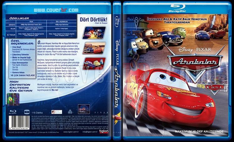 Cars (Arabalar) - Scan Bluray Cover - Trke [2006]-cars-scan-bluray-cover-turkce-2006jpg