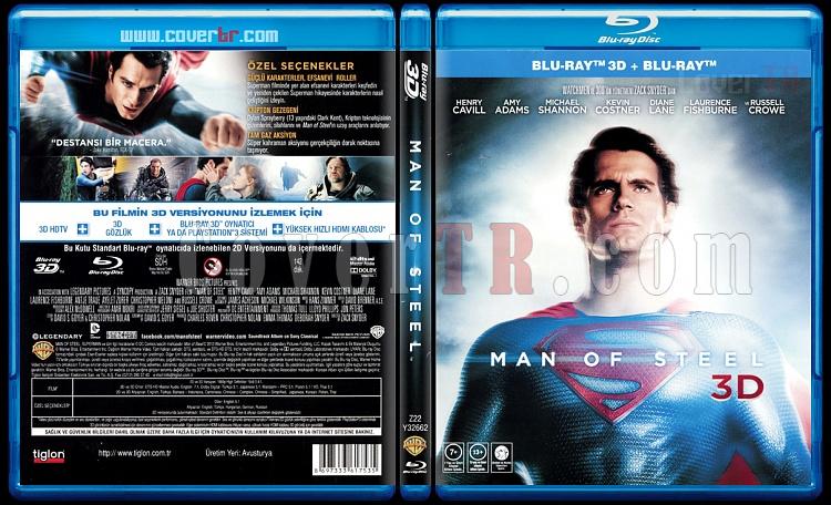 man of steel blu ray slipcover