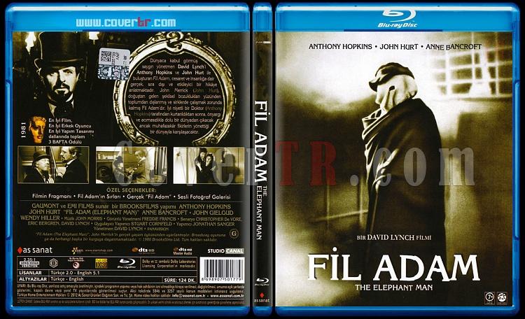 The Elephant Man (Fil Adam) - Scan Bluray Cover - Trke [1980]-1jpg