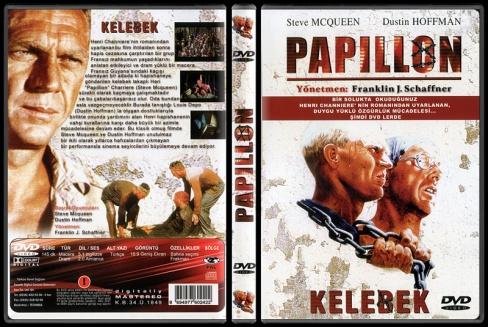 Papillon (Kelebek) - Scan Dvd Cover - Trke [1973]-kelebek-papillon-dvd-cover-turkcejpg