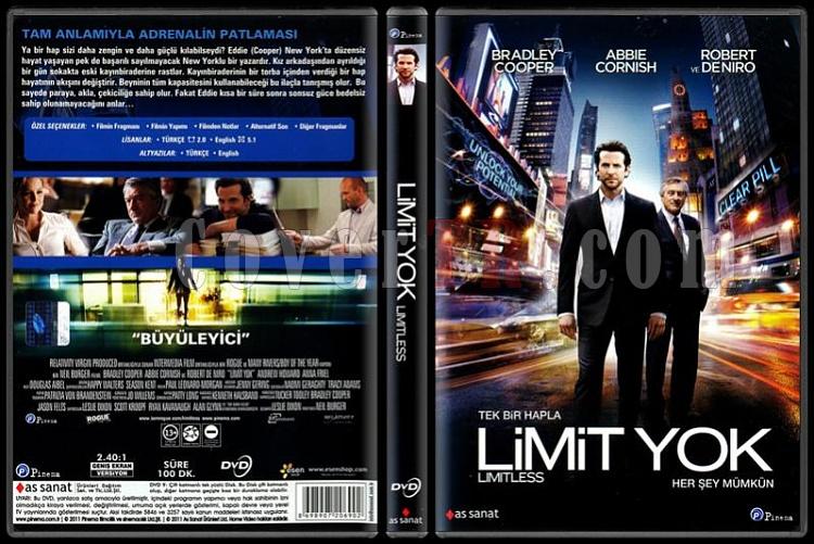 Limitless (Limit Yok) - Scan Dvd Cover - Trke [2011]-00jpg