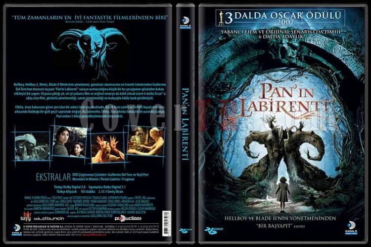 Pan's Labyrinth (Pan'n Labirenti) - Scan Dvd Cover - Trke [2006]-panjpg