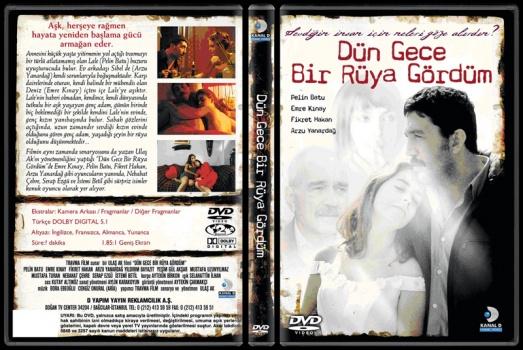 Dn Gece Bir Rya Grdm - Scan Dvd Cover - Trke - [2006]-dun-gece-bir-ruya-gordumjpg