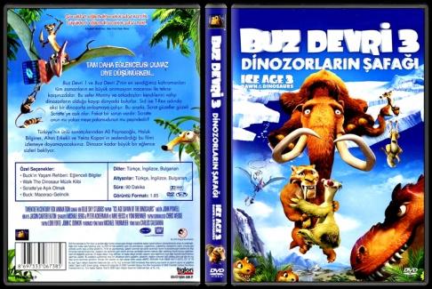 Ice Age Dawn of the Dinosaurs (Buz Devri 3 Dinozorlarn afa) - Scan Dvd Cover - Trke [2009]-ice-age-dawn-dinosaurs-buz-devri-3-dinozorlarin-safagi-scan-dvd-cover-turkce-2009jpg