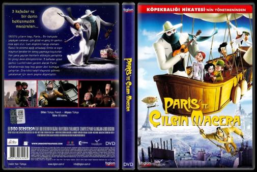 A Monster in Paris (Paris'te lgn Macera) - Scan Dvd Cover - Trke [2011]-a_monster_in_parisjpg