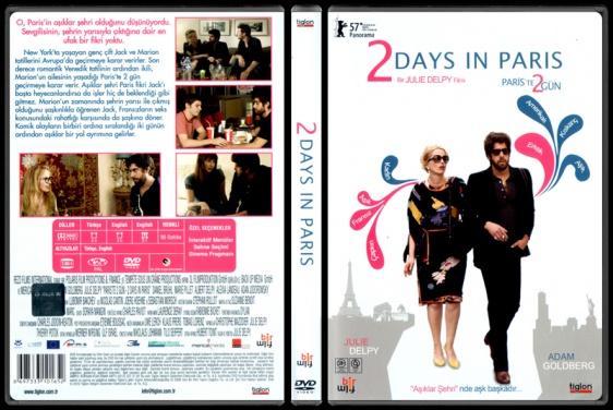 2 Days In Paris (Paris'te 2 Gn) - Scan Dvd Cover - Trke [2007]-2_days_in_parisjpg