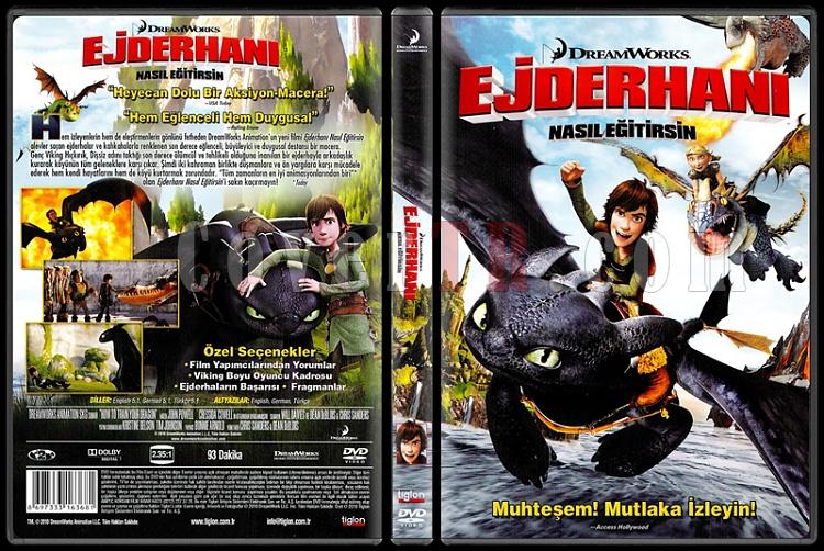 How to Train Your Dragon (Ejderhan Nasl Eitirsin) - Scan Dvd Cover - Trke [2010]-how-train-your-dragon-ejderhani-nasil-egitirsin-scan-dvd-cover-turkce-2010jpg