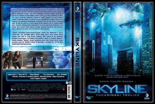 Skyline (Yukardaki Tehlike) - Scan Dvd Cover - Trke [2010]-standardjpg