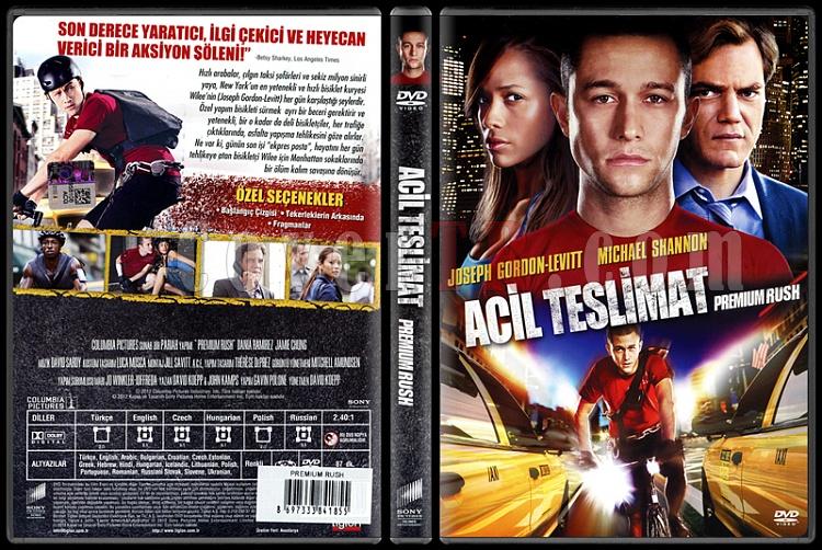 Premium Rush (Acil Teslimat) - Scan Dvd Cover - Trke [2012]-premium-rush-acil-teslimat-scan-dvd-cover-turkce-2012jpg