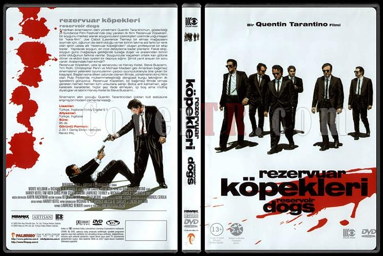 Reservoir Dogs (Rezervuar Kpekleri) - Scan Dvd Cover - Trke [1992]-10jpg