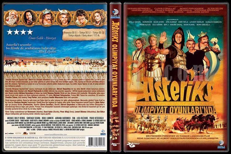 Asterix at the Olympic Games (Asterix Olimpiyat Oyunlarnda) - Scan Dvd Cover - Trke [2008]-asterix-olympic-games-asterix-olimpiyat-oyunlarindajpg