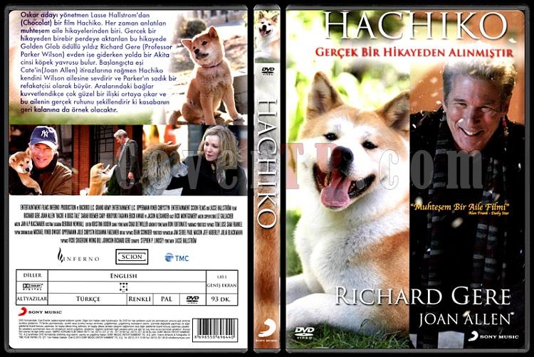 Hachi: A Dog's Tale - Scan Dvd Cover - Trke [2009]-hachi-dogs-talejpg