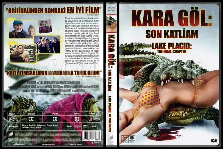 Lake Placid: The Final Chapter (Kara Gl: Son Katliam) - Scan Dvd Cover - Trke [2012]-lake-placid-final-chapter-kara-gol-son-katliam-scan-dvd-cover-turkce-2012jpg