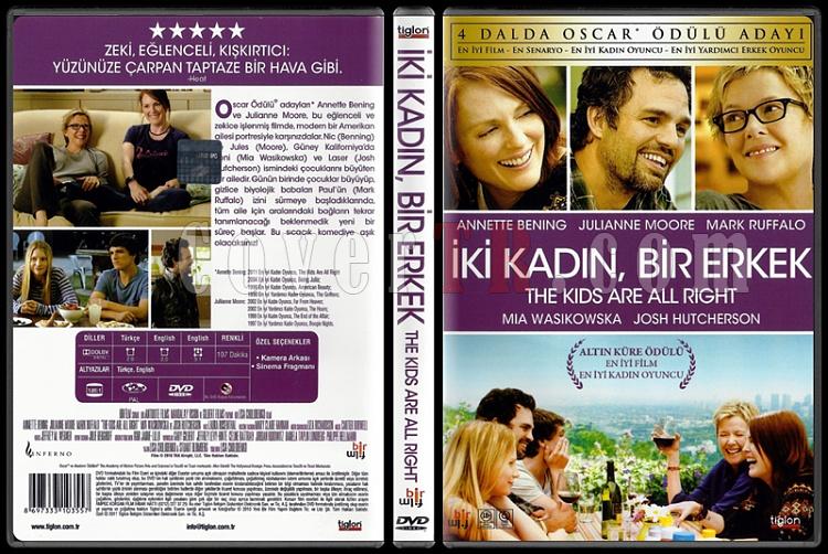 The Kids Are All Right (ki Kadn, Bir Erkek) - Scan Dvd Cover - Trke [2010]-kids-all-right-iki-kadin-bir-erkek-scan-dvd-cover-turkce-2010jpg