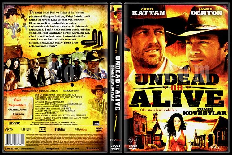 Undead or Alive: A Zombedy (Zombi Kovboylar) - Scan Dvd Cover - Trke [2007]-undead-alive-zombedy-zombi-kovboylarjpg