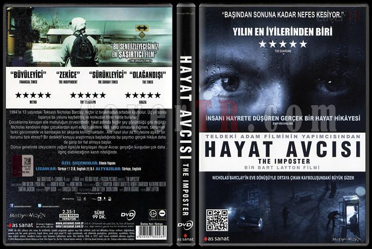 The Imposter (Hayat Avcs) - Scan Dvd Cover - Trke [2012]-imposter-hayat-avcisi-scan-dvd-cover-turkce-2012jpg